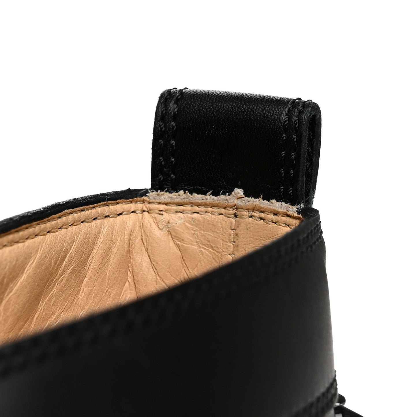 Calfskin Mens Louis Spikes Flat Sneakers 43.5 Black