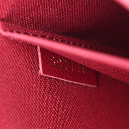 Louis Vuitton Monogram Pochette Felicie Chain Wallet Fuchsia 8 of 12