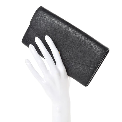 Louis Vuitton Empreinte Sarah Wallet NM Black 2 of 7