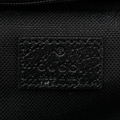 Gucci Monogram Jumbo GG Canvas Textured Calfskin Small Carry On Trolley Black 5 of 11