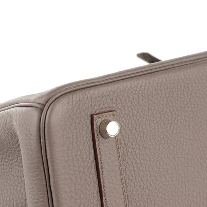 Hermes Togo Birkin 35 Etain 10 of 16