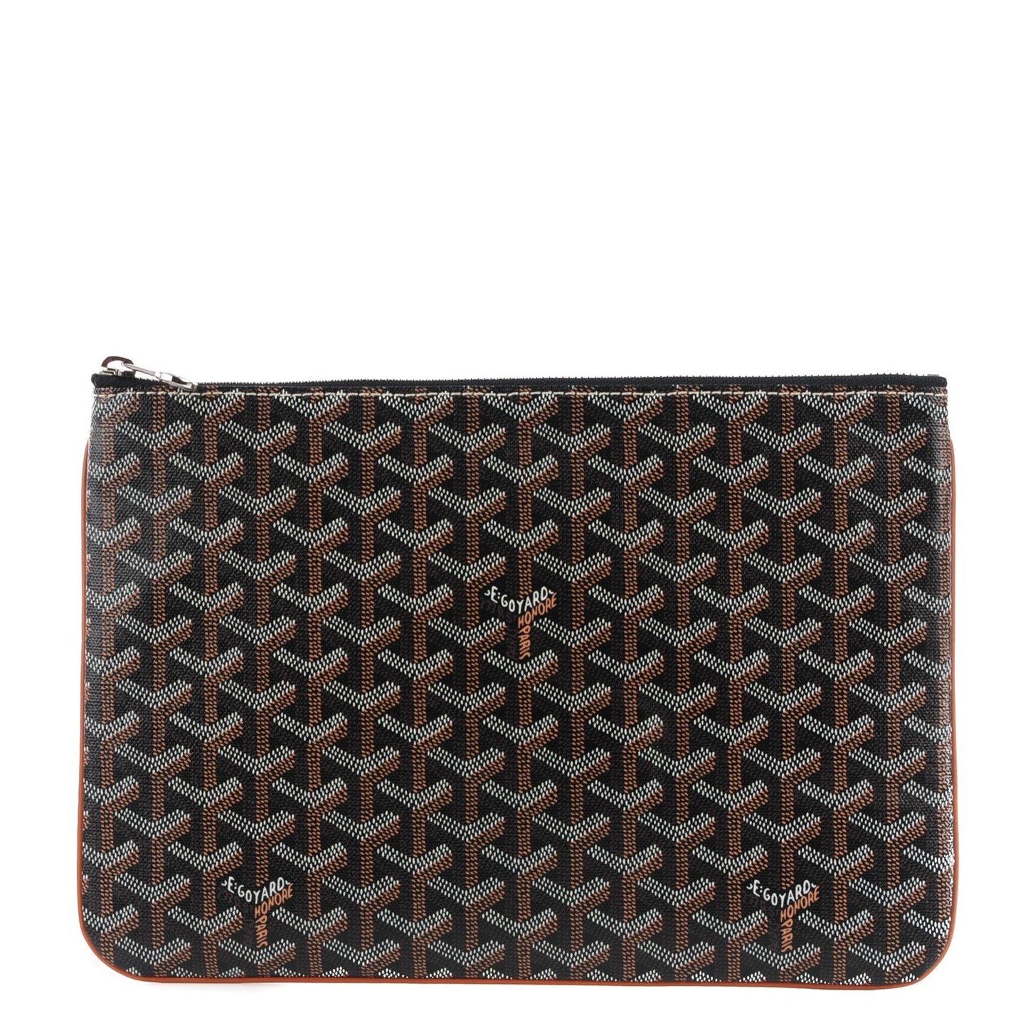 Goyardine Senat Pochette MM Black Gold