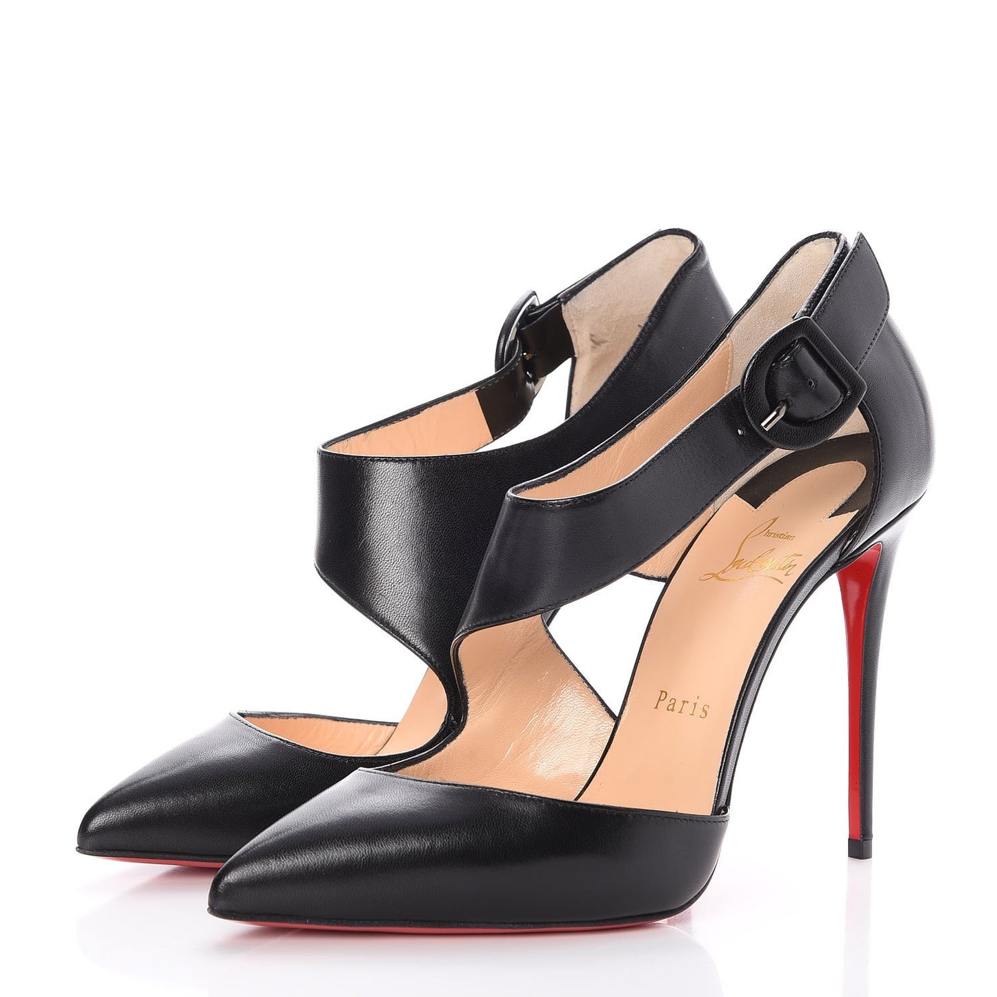 Nappa Sharpeta 100 Pumps 39 Black