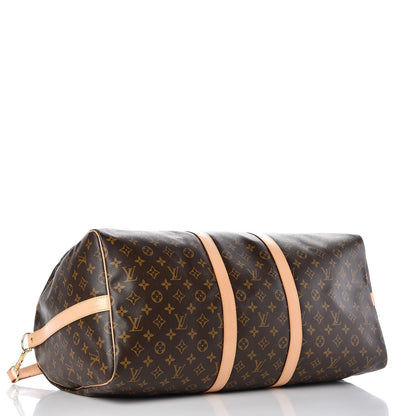 Louis Vuitton Monogram Keepall Bandouliere 55 4 of 10