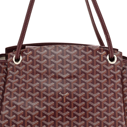 Goyard Goyardine Rouette PM Burgundy 7 of 10