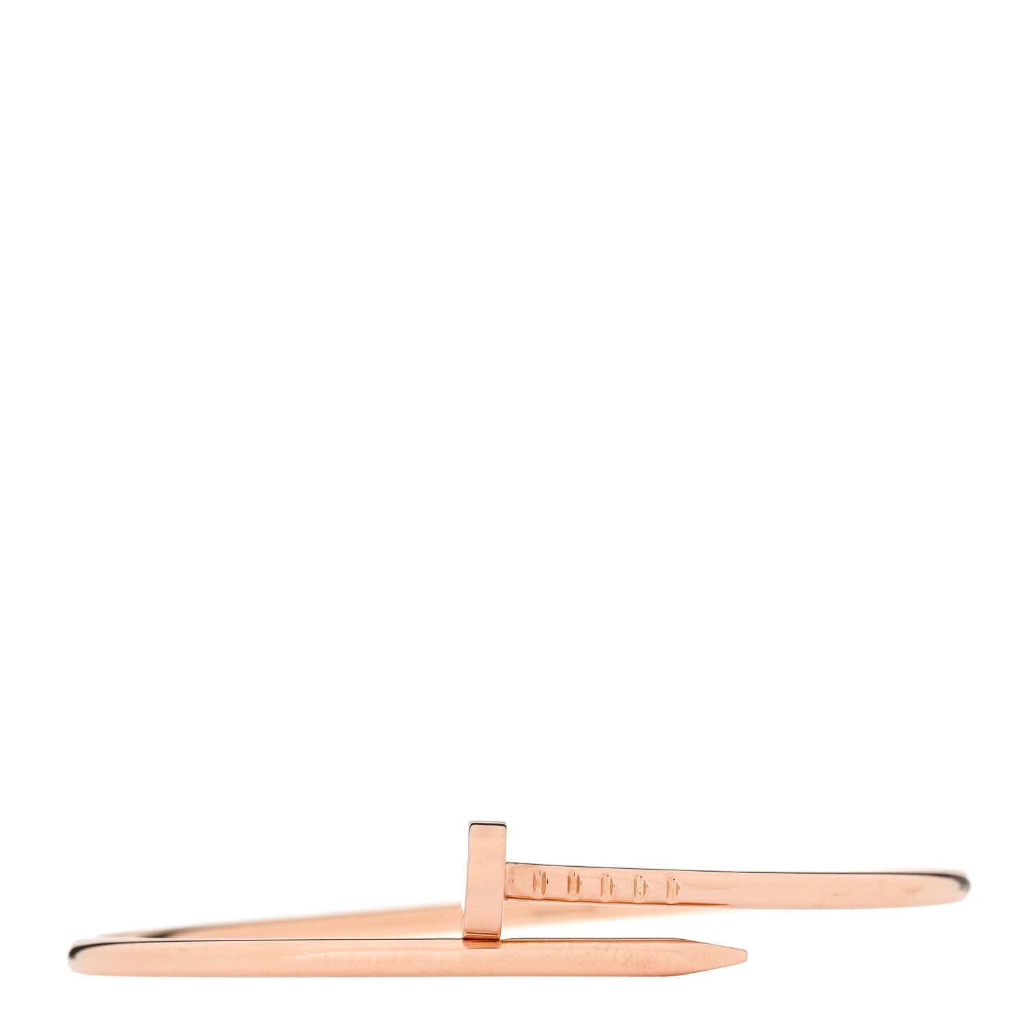 Cartier 18K Pink Gold Small Juste Un Clou Bracelet 16 1 of 5