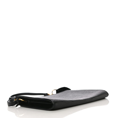 Louis Vuitton Epi Pochette Accessories 21 Black 4 of 16