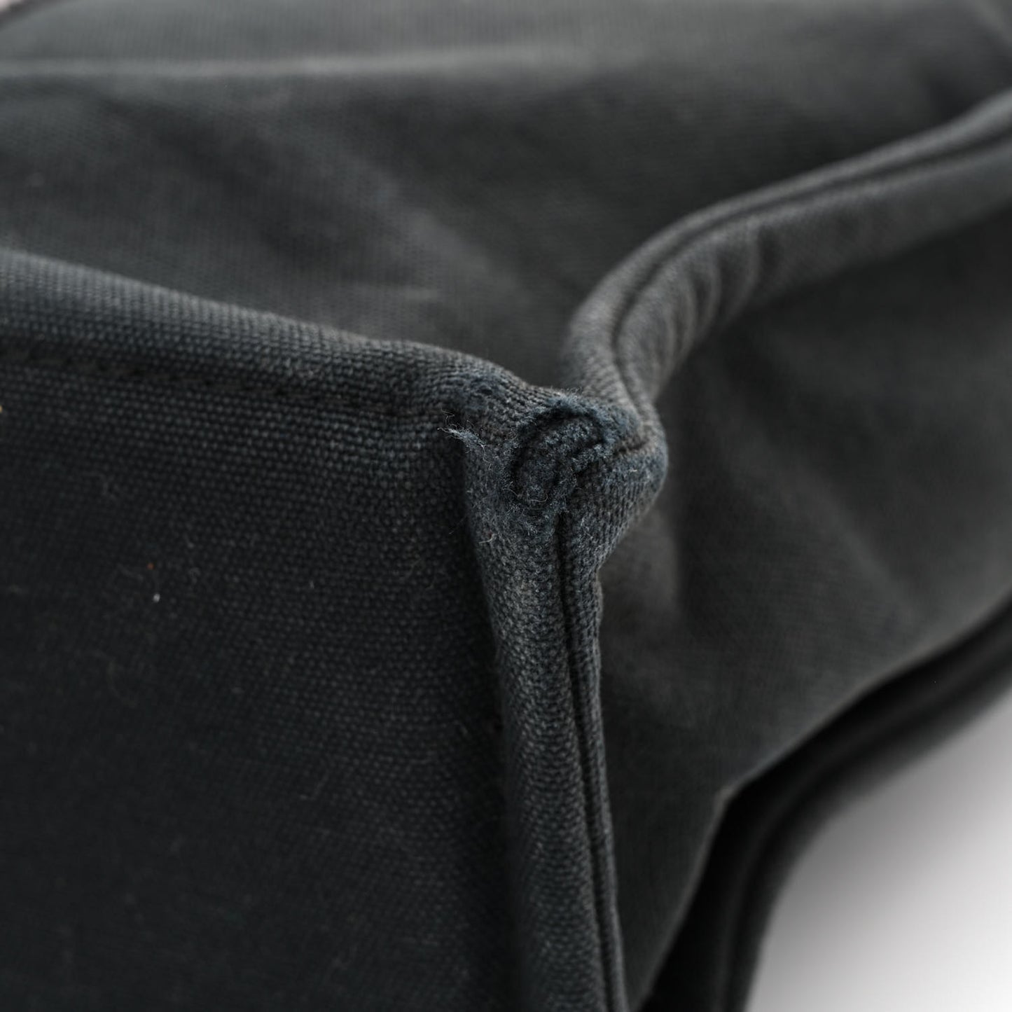 Canvas Herline MM Tote Black