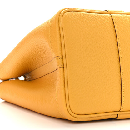 Hermes Vache Country Garden Party 30 TPM Jaune Ambre 8 of 9