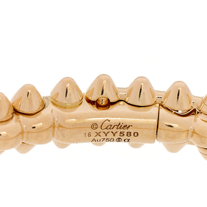 Cartier 18K Pink Gold Small Clash De Cartier Bracelet 16 4 of 5