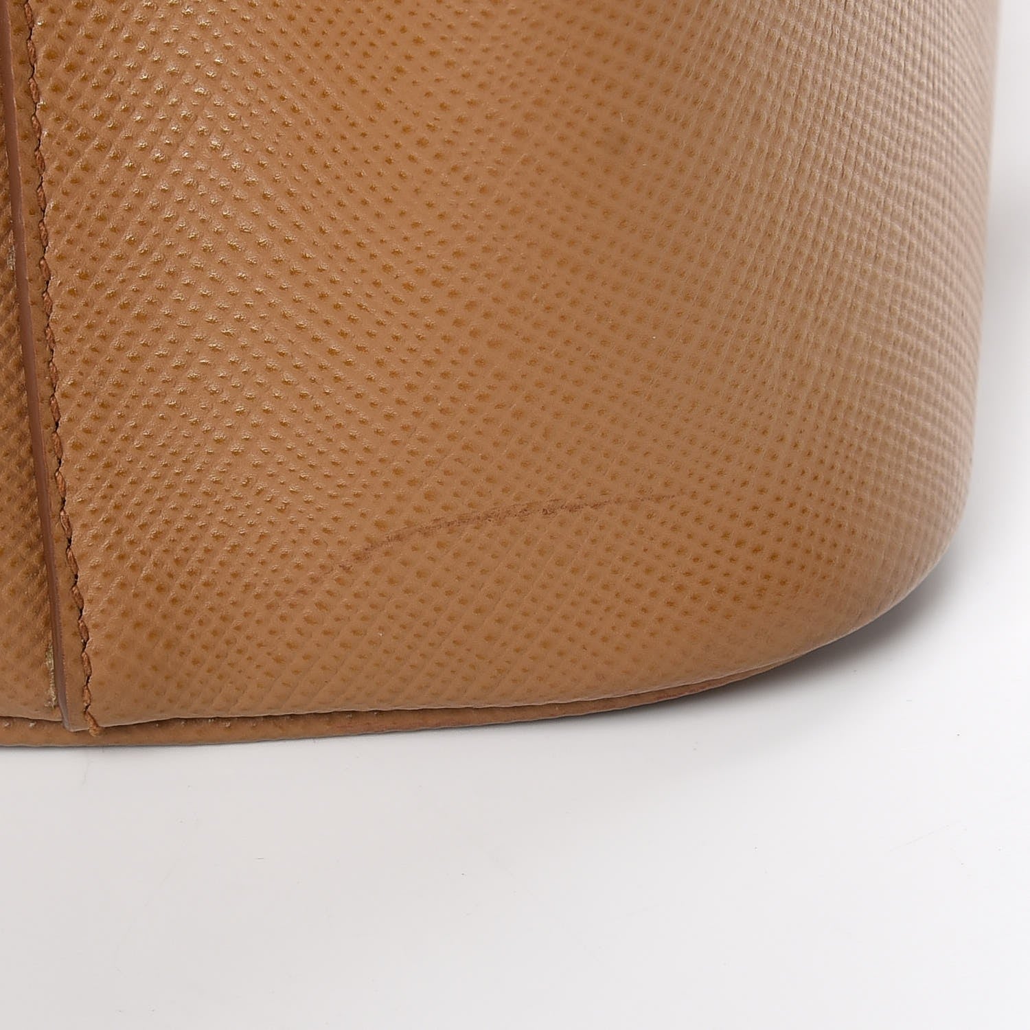 Prada Saffiano Cuir Medium Double Bag Caramel 13 of 13