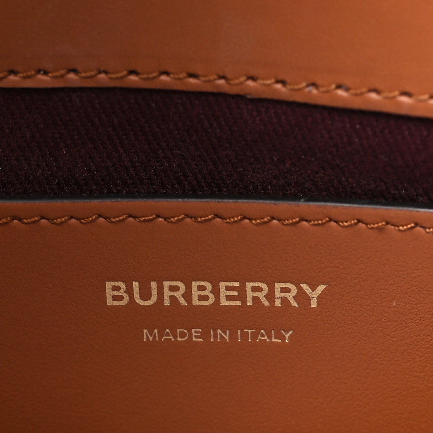 Burberry Coated Canvas Calfskin Vintage Check Small Note Crossbody Bag Briar Brown 6 of 11