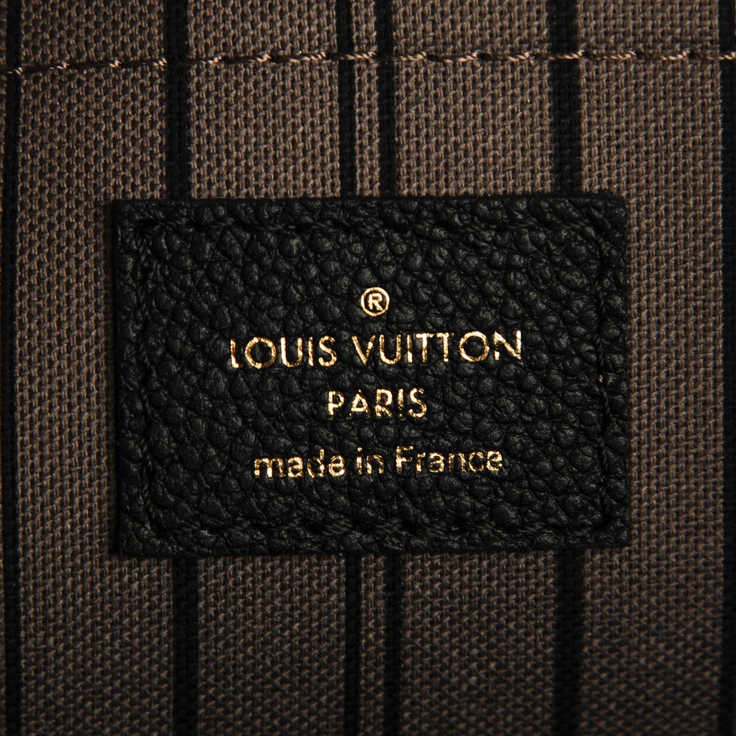Louis Vuitton Empreinte Montaigne GM Black 7 of 8