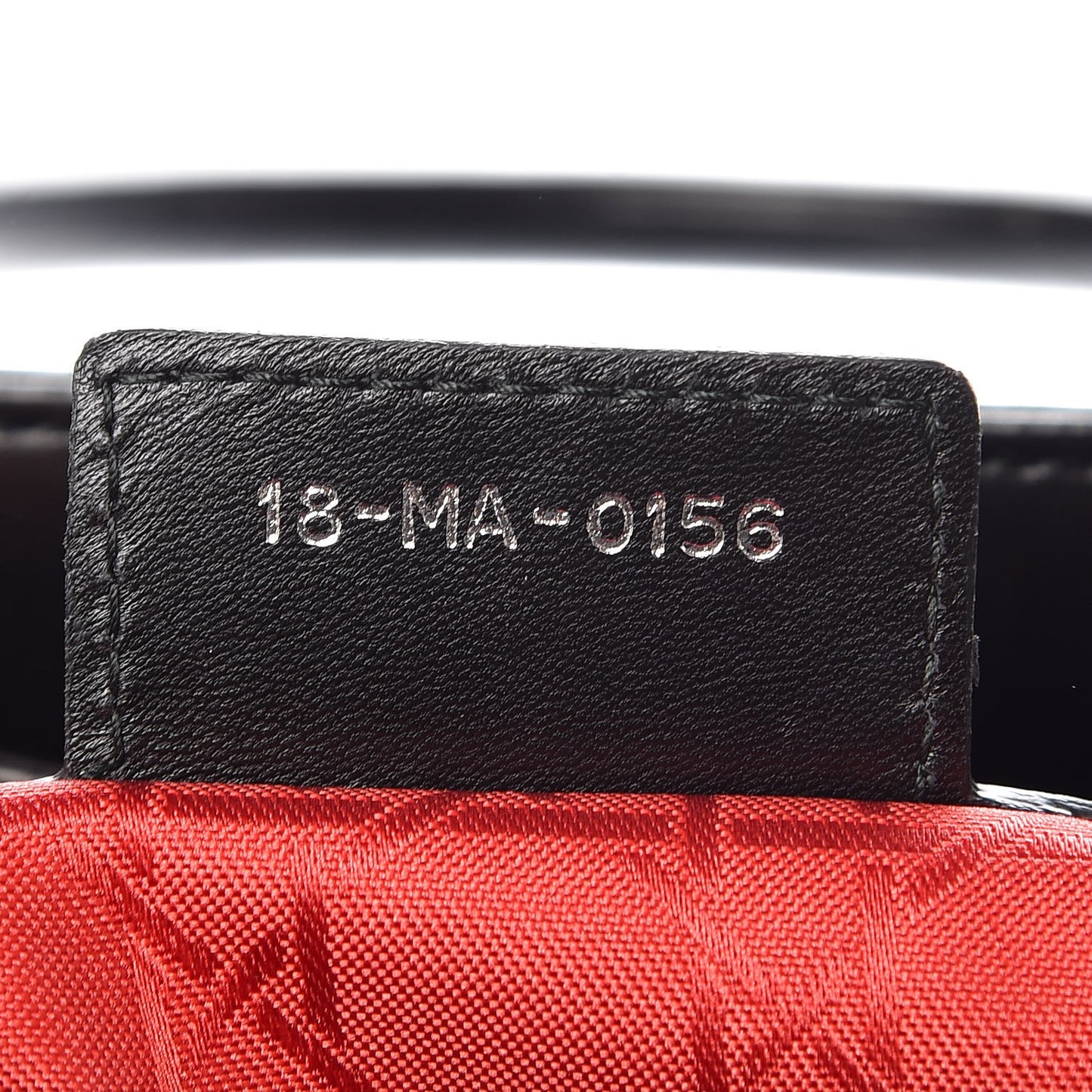 Lambskin Cannage Large Lady Dior Black