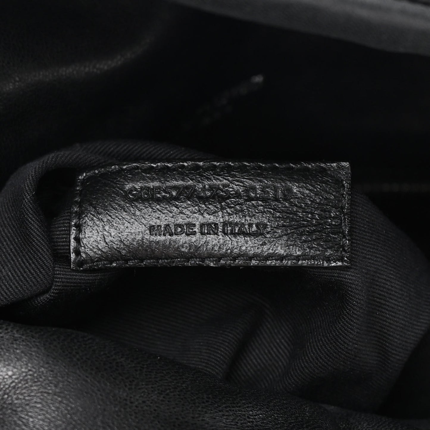Lambskin Quilted Medium Loulou Puffer Monogram Chain Satchel Black