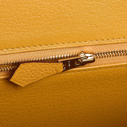 Hermes Togo Birkin 30 Jaune Ambre 16 of 37