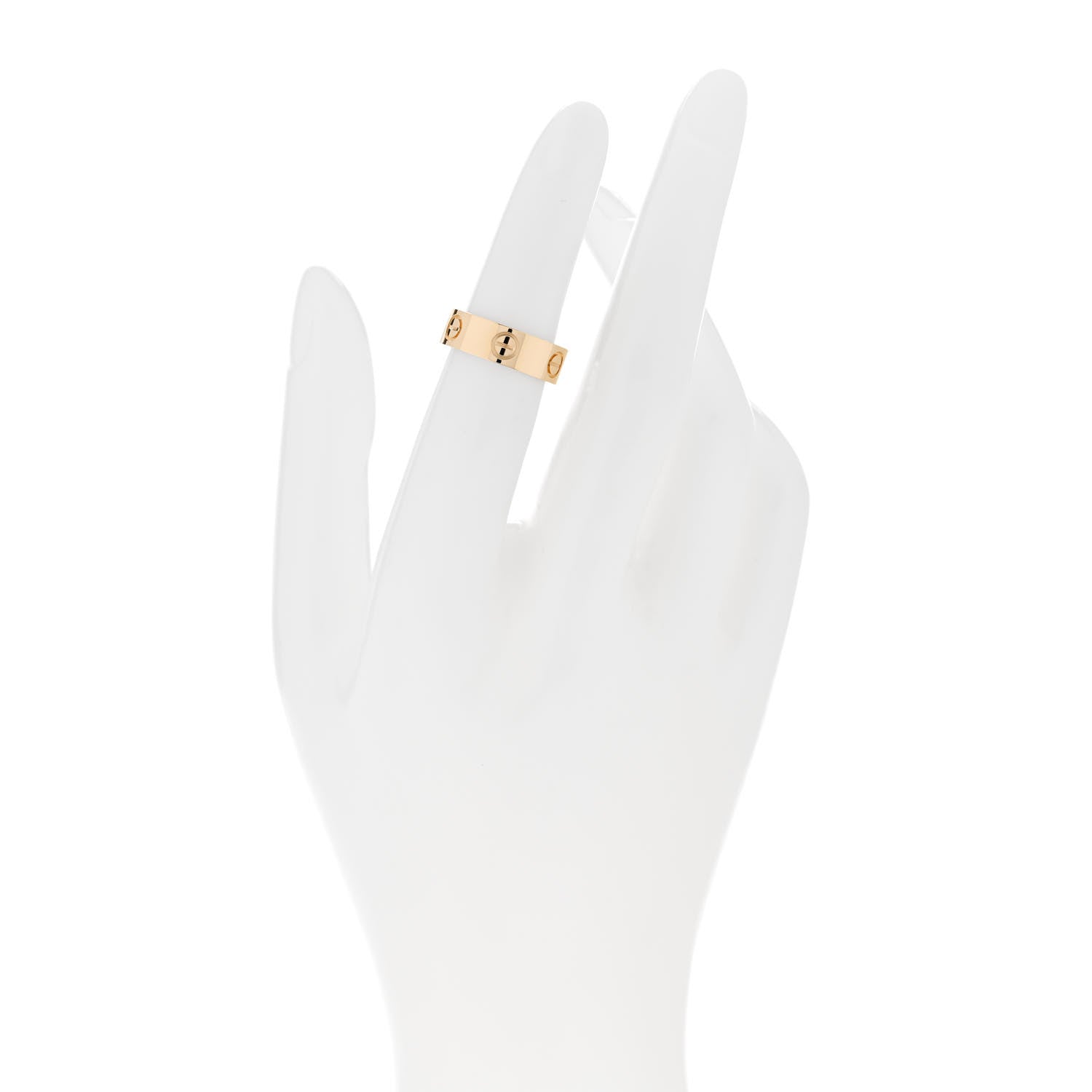 Cartier 18K Yellow Gold 5.5mm LOVE Ring 49 4.75 2 of 5