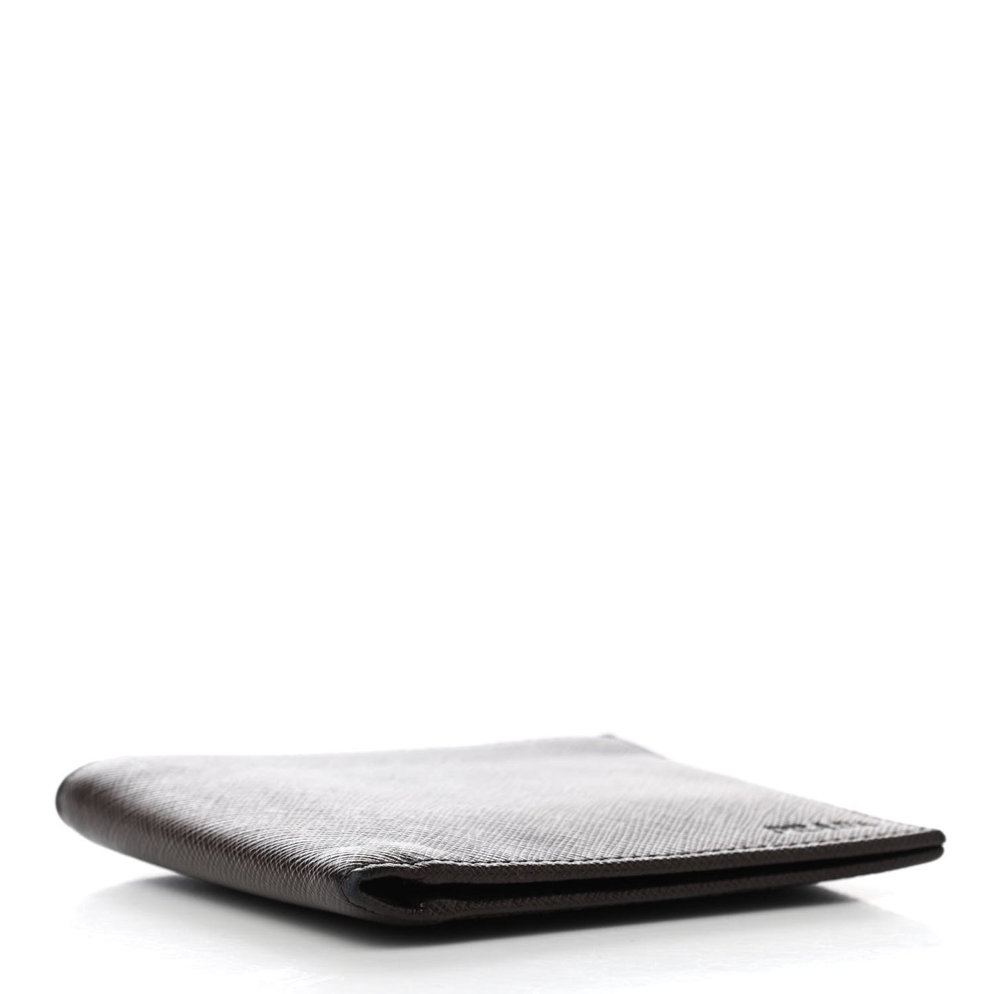Saffiano Bi-Fold Wallet Caffe