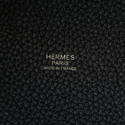 Hermes Taurillon Clemence Picotin Lock 18 PM Black 6 of 13