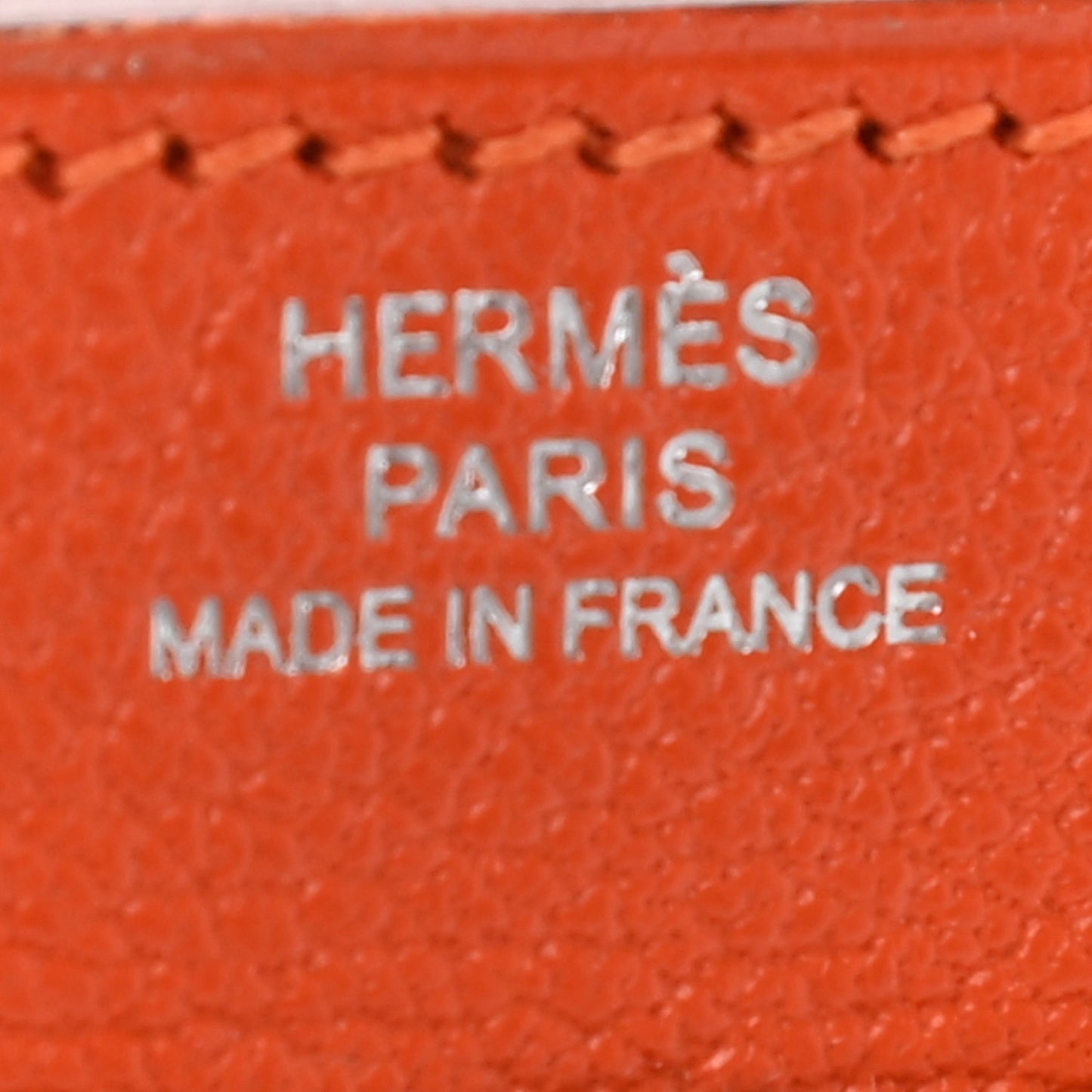 Chevre Mysore Kelly Longue Wallet Orange