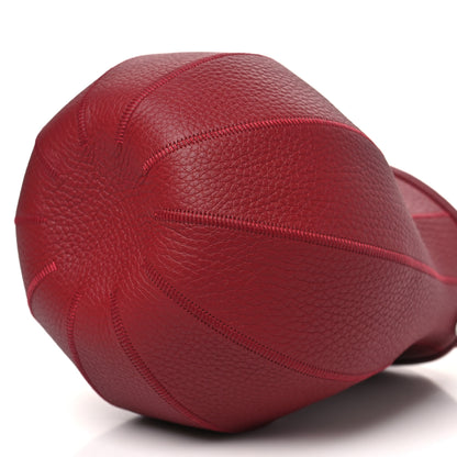 Hermes Taurillon Clemence Petit H Bitter Apple Bag Rouge H 9 of 10