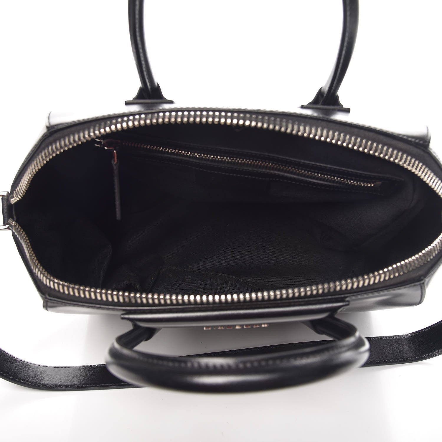 Givenchy Shiny Lord Calfskin Medium Antigona Black 6 of 16