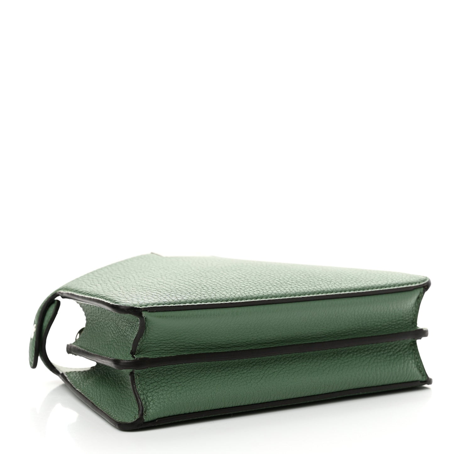 Cuoio Romano Vitello Cover Bi-Color Peekaboo I See U X Cross Satchel Green Island Maya