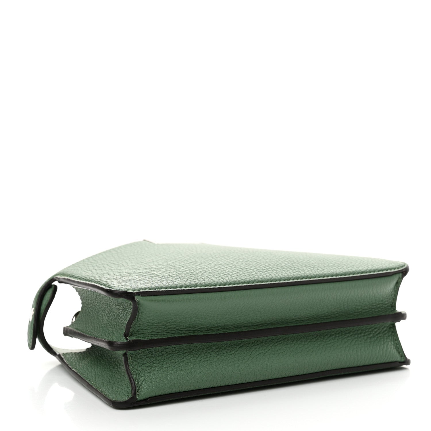 Fendi Cuoio Romano Vitello Cover Bi-Color Peekaboo I See U X Cross Satchel Green Island Maya 4 of 11