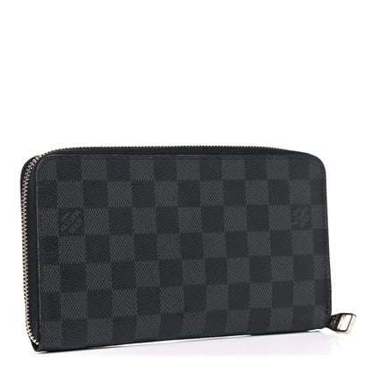 Louis Vuitton Damier Graphite Zippy Organizer Wallet 3 of 13