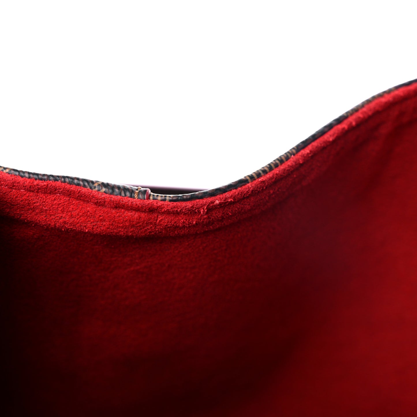 Damier Ebene Caissa Hobo Cherry