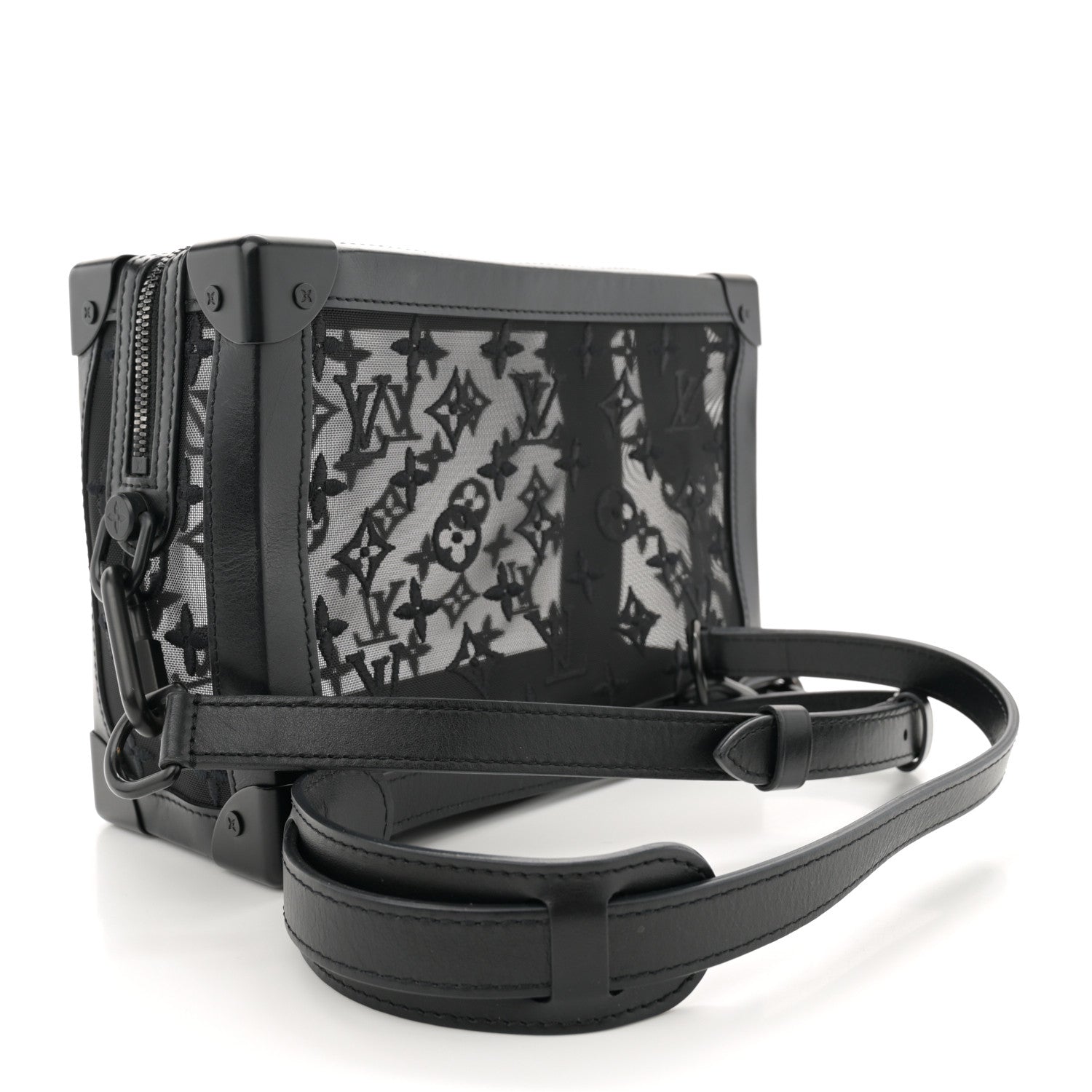 Louis Vuitton Monogram See Through Soft Trunk Black 3 of 11