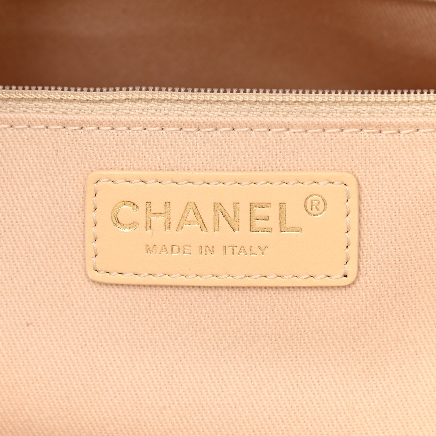 Chanel Lurex Boucle Small Deauville Tote Ivory 6 of 11