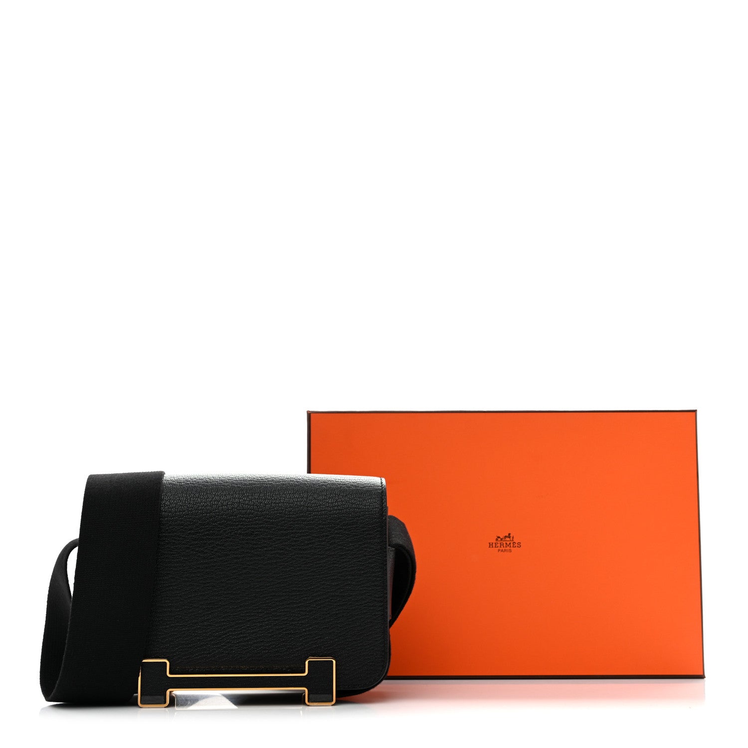 Hermes Chevre Mysore Geta Black 13 of 13