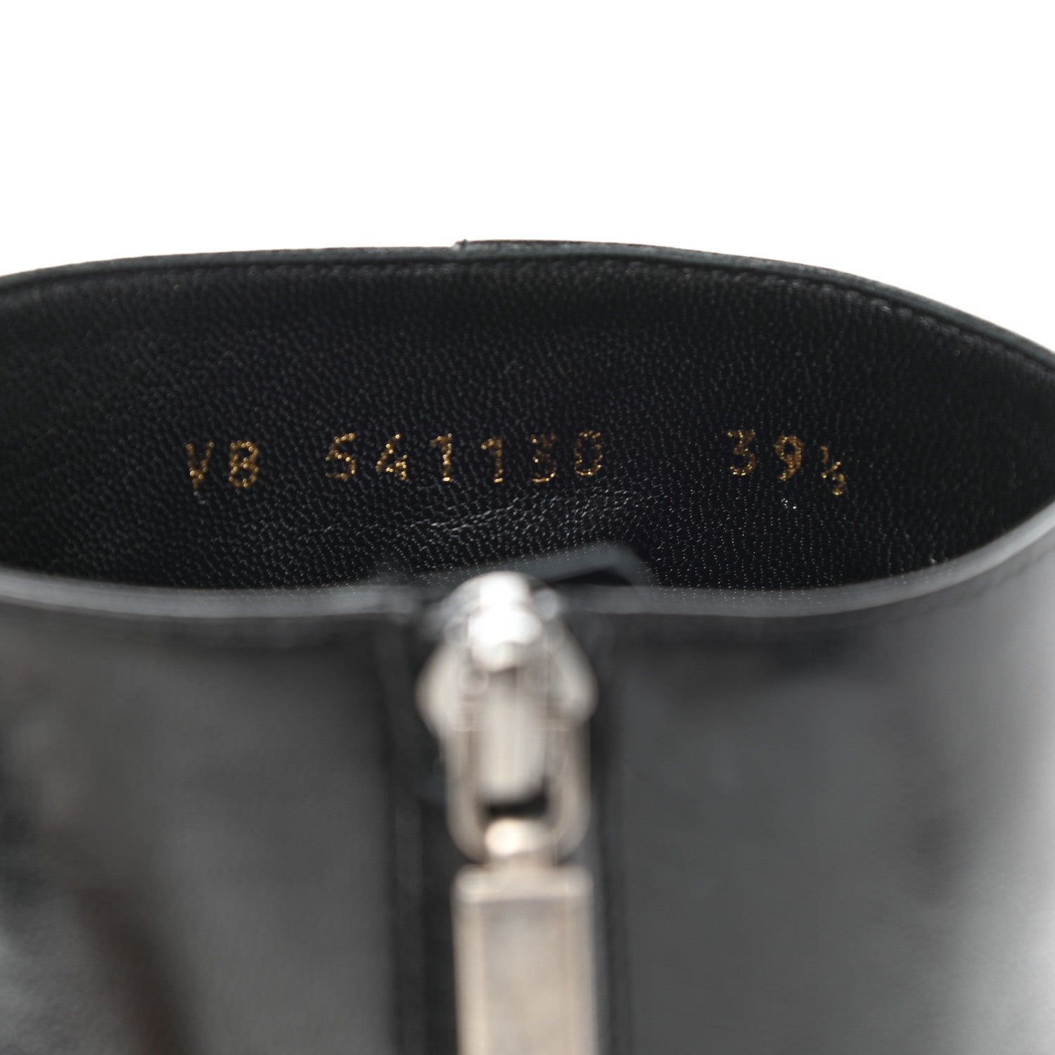 Saint Laurent Nappa Vendome Loulou Ankle Zip Boots 39.5 Black 8 of 9