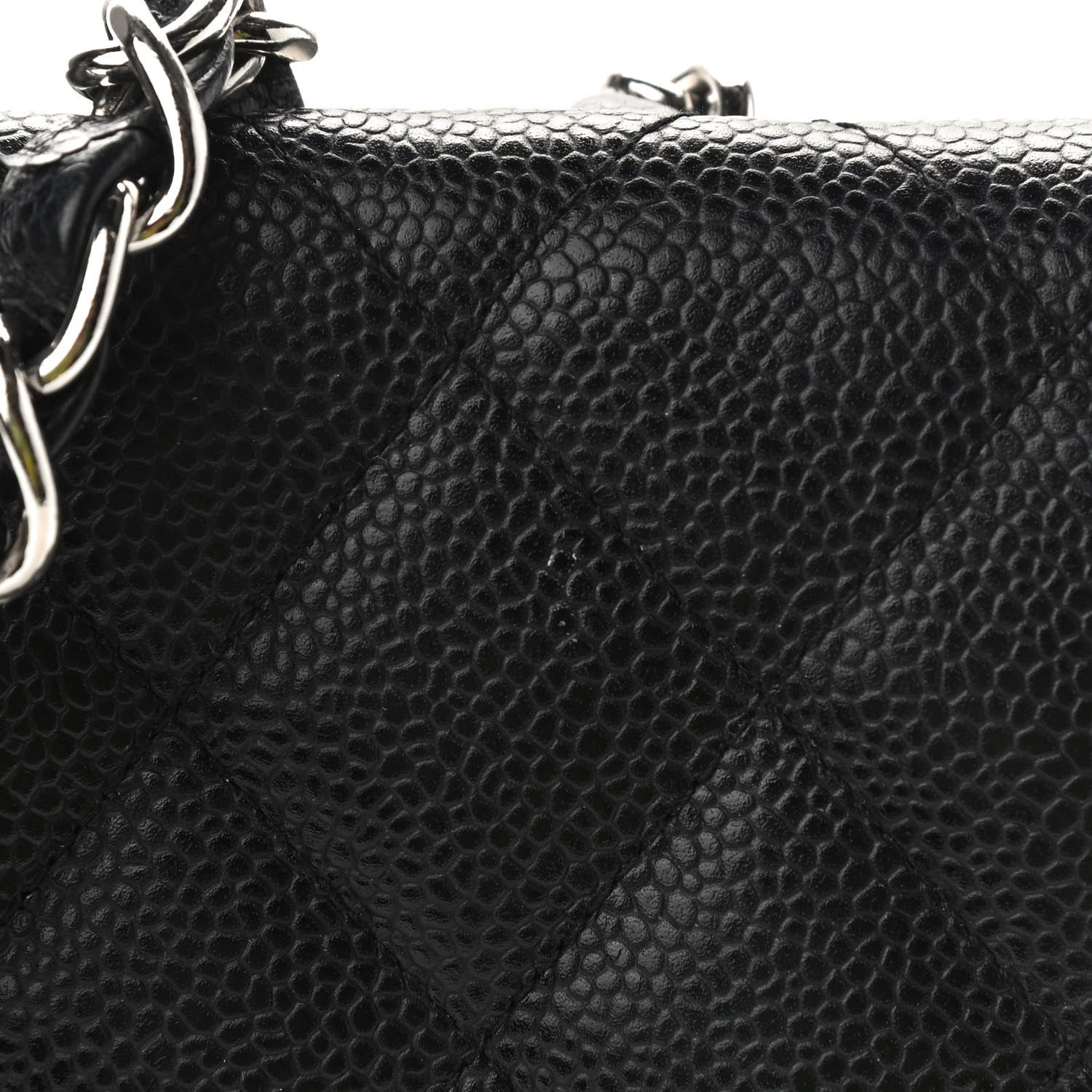 Chanel Caviar Quilted Jumbo Single Flap Black 15 of 16