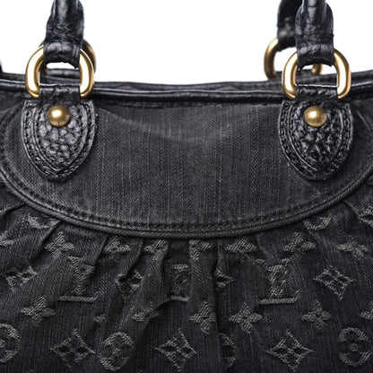 Louis Vuitton Denim Neo Cabby GM Black 10 of 10