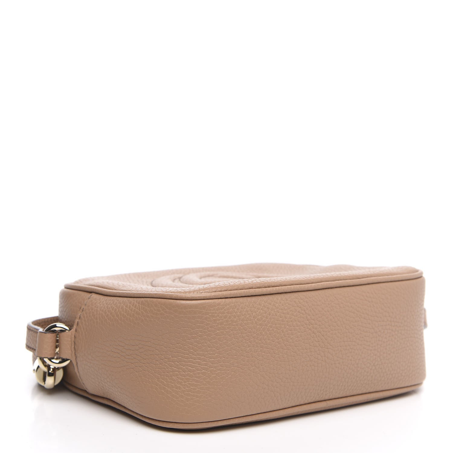 Gucci Pebbled Calfskin Small Soho Disco Bag Rose Beige 3 of 9