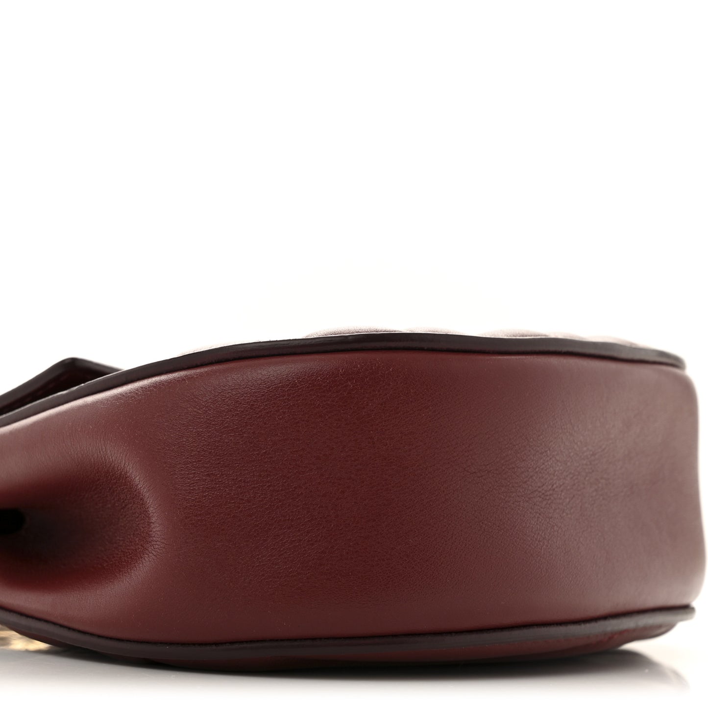 Calfskin Quilted Mini Drew Bijou Shoulder Bag Dahlia Red