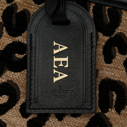 Louis Vuitton Jacquard Velvet Leopard Print Stephen Sprouse Speedy 9 of 9