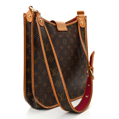 Louis Vuitton Monogram Perforated Musette Fuchsia 2 of 10