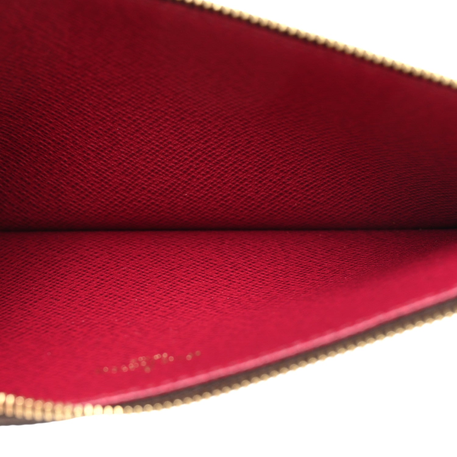 Louis Vuitton Monogram Pochette Felicie Chain Wallet Fuchsia 8 of 13