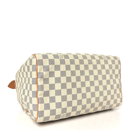 Louis Vuitton Damier Azur Speedy 30 4 of 10