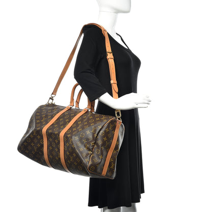 Louis Vuitton Monogram Keepall Bandouliere 45 2 of 13