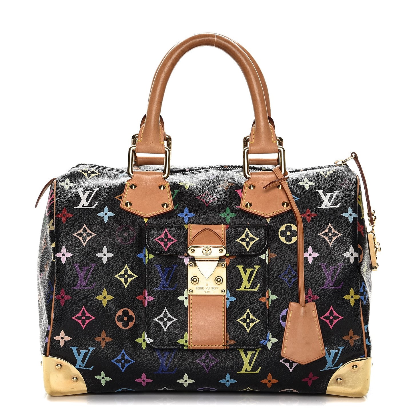 Monogram Multicolor Speedy 30 Black