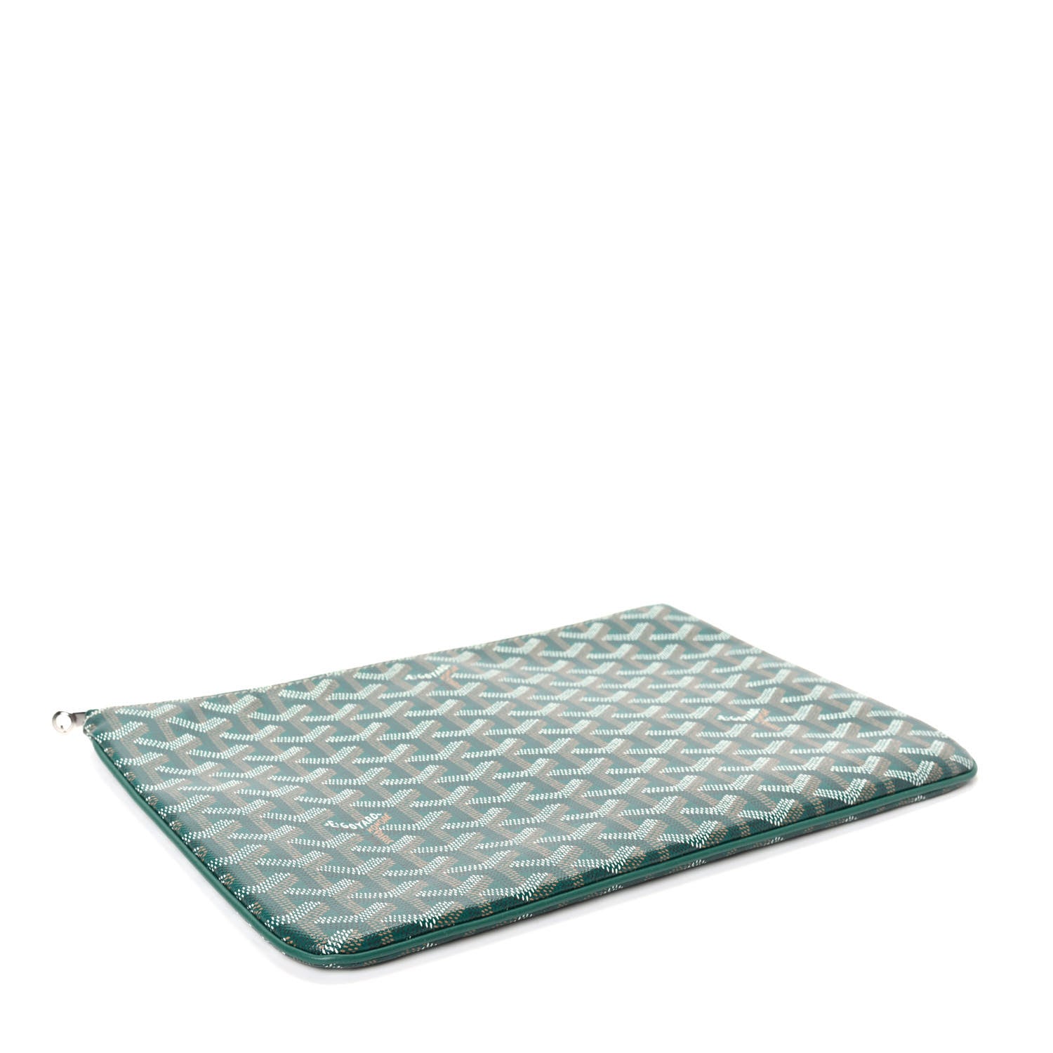 Goyard Goyardine Senat Pochette MM Green 4 of 6