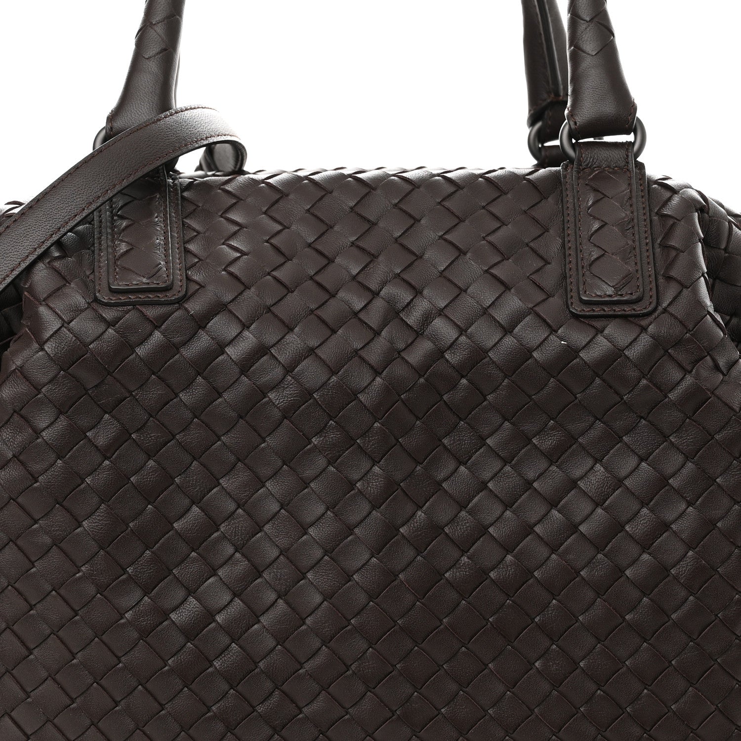 Bottega Veneta Nappa Intrecciato Medium Convertible Tote Ebano 8 of 10
