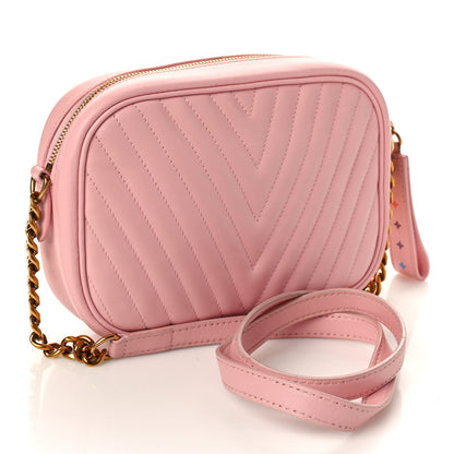Louis Vuitton LOUIS VUITTON Calfskin New Wave Camera Bag Smoothie Pink 2 of 13