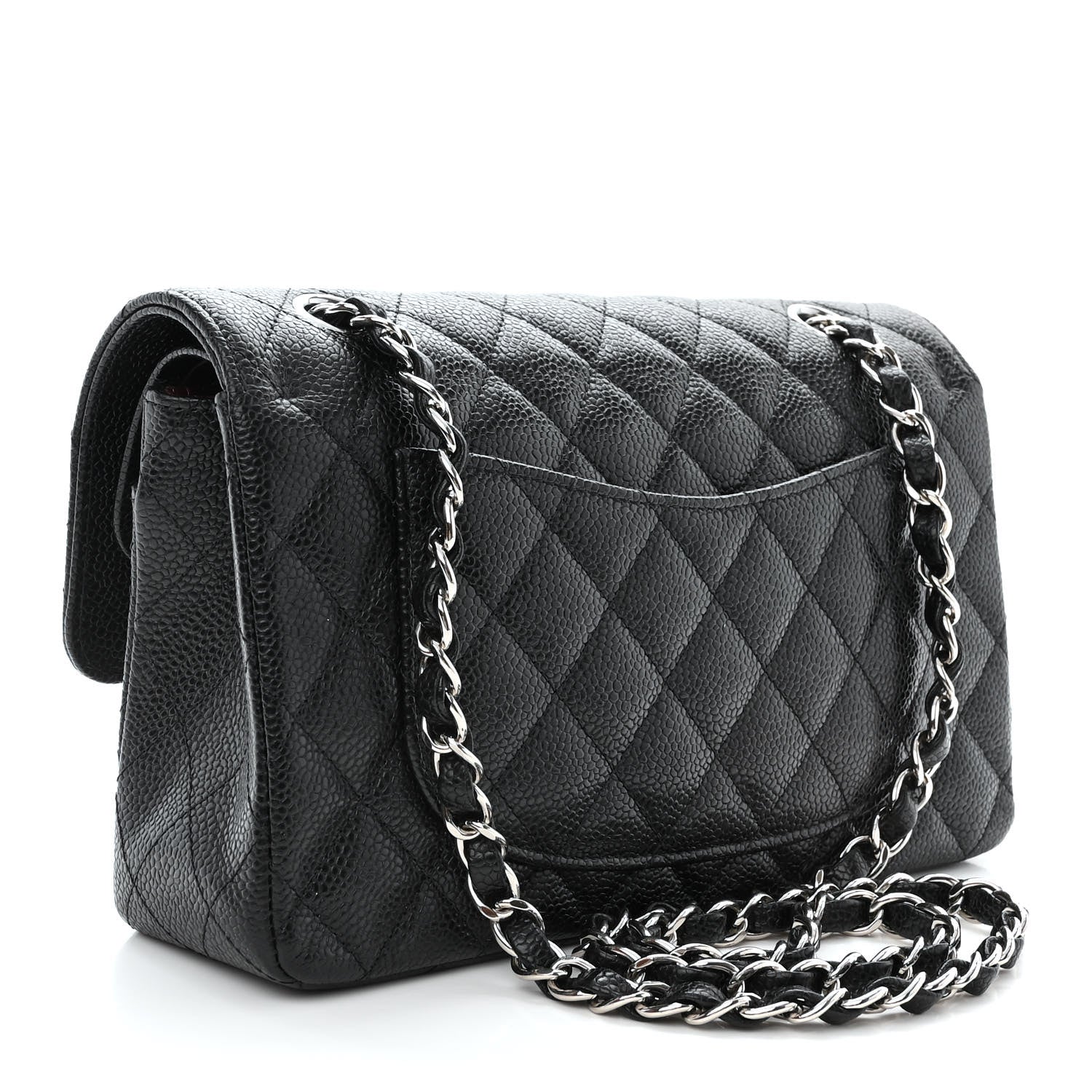Chanel Caviar Quilted Small Double Flap Black 3 of 10