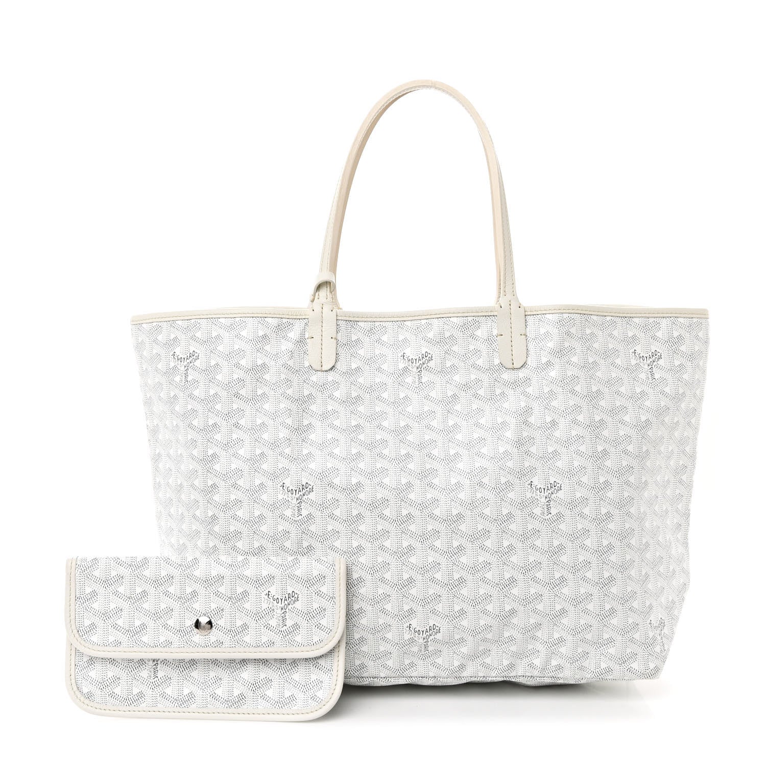Goyard Goyardine Saint Louis PM White 3 of 13