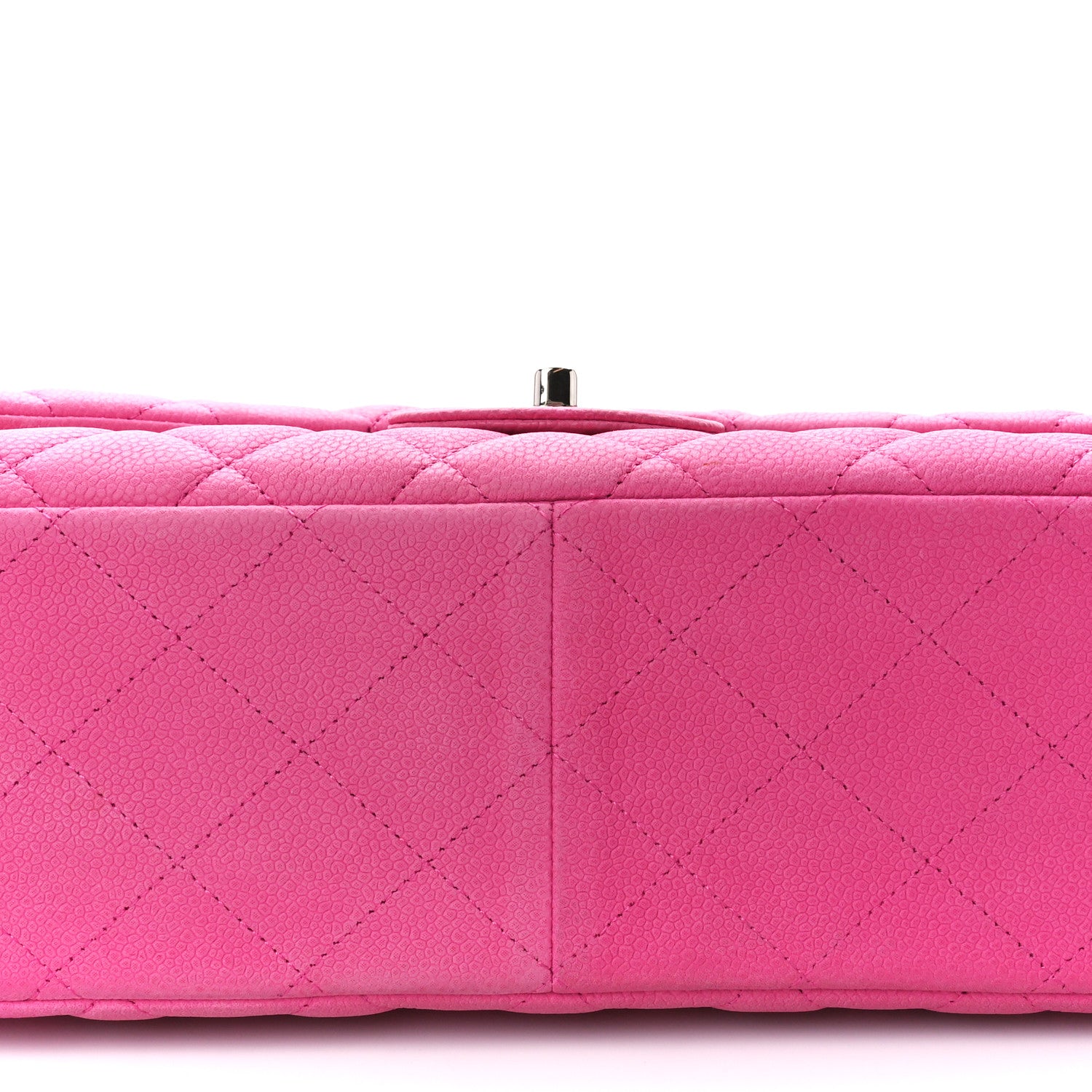 Chanel Iridescent Caviar Quilted Jumbo Double Flap Pink 16 of 16